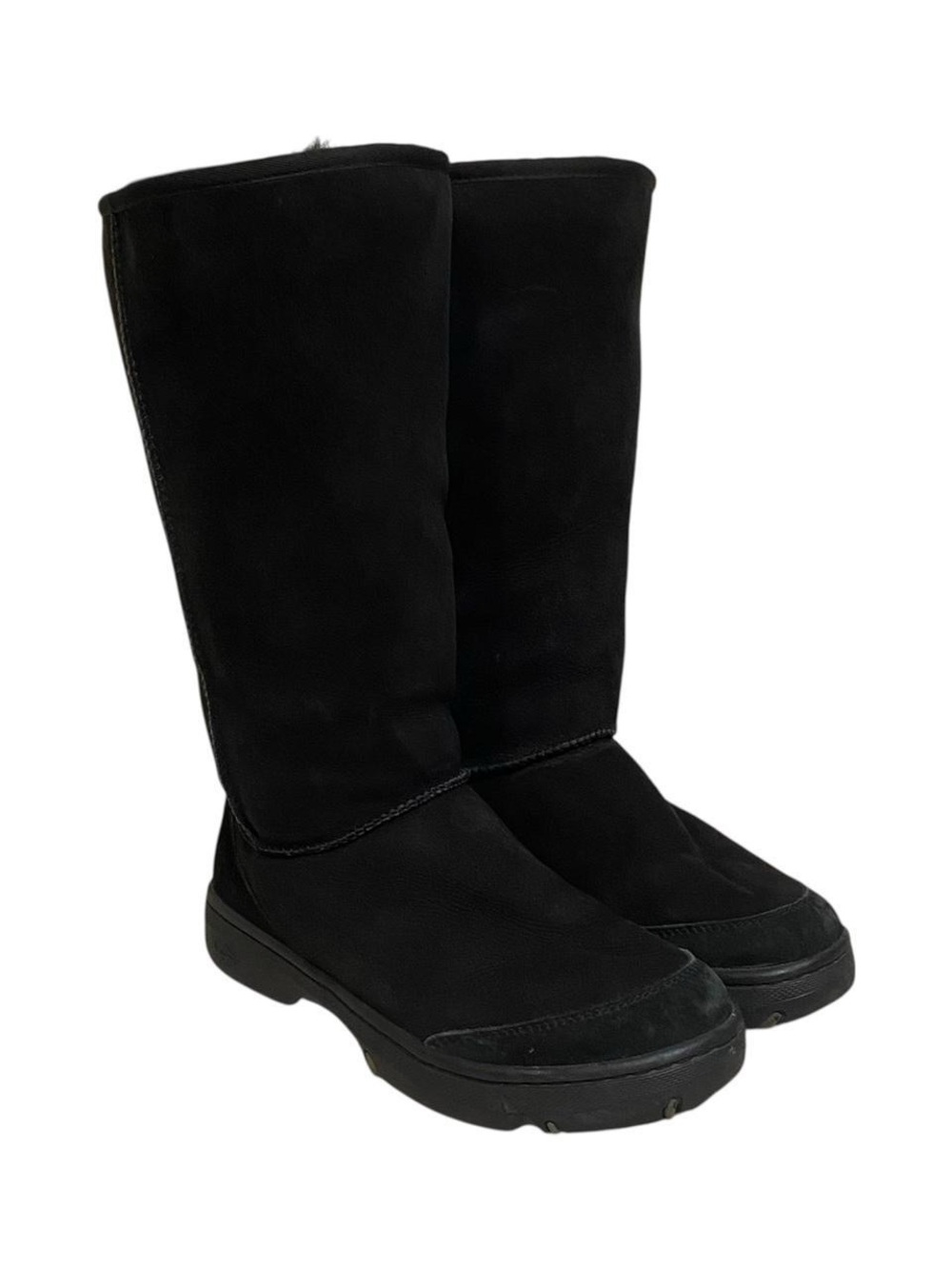 UGG Australia Black Suede Boots